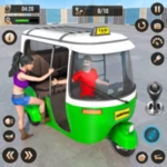 Logo of Tuk Tuk Auto Rickshaw Driving Simulator android Application 