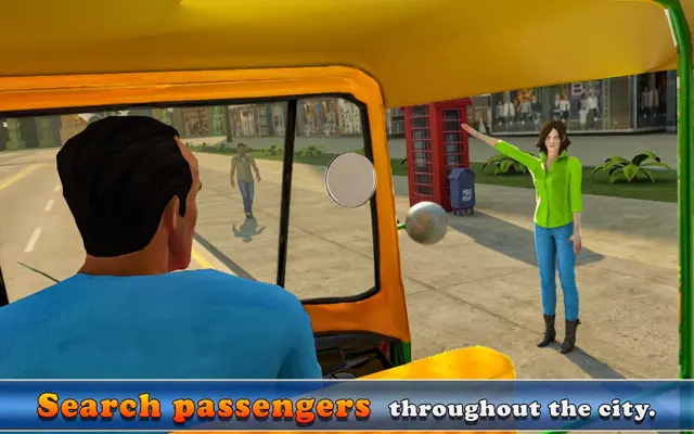 Tuk Tuk Auto Rickshaw Driving Simulator android App screenshot 2