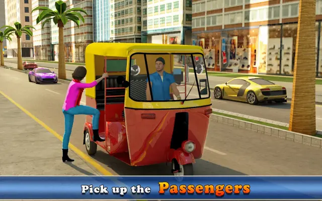 Tuk Tuk Auto Rickshaw Driving Simulator android App screenshot 3